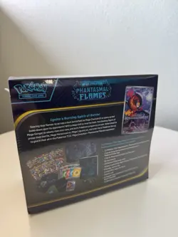Phantasmal Flames ETB Pokemon Center Exclusive SHIP NOW - Image 3