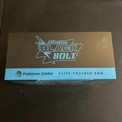 Pokemon Center Scarlet & Violet Black Bolt ETB Elite Trainer Box New And Sealed! - Image 5