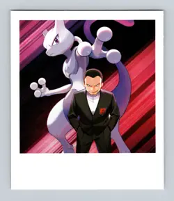 Photo Sticker from Pokemon TCG Team Rocket's Mewtwo ex Box - Sticker Only - Image 1