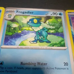 Froakie Frogadier Radiant Greninja (closed eyes ??) ?? collection of X3 pokemon - Image 4