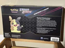 Pokemon Crown Zenith Morpeko V-Union Playmat Collection Box New Sealed 5 Packs - Image 2