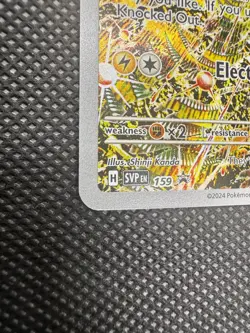 Magneton 159 Pokemon Center Stamped Surging Sparks Black Star Promo NM - Image 2