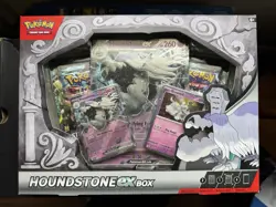 Pokemon Houndstone Ex Collection Box Brand New Factory Sealed 4 Booster Packs - Image 1