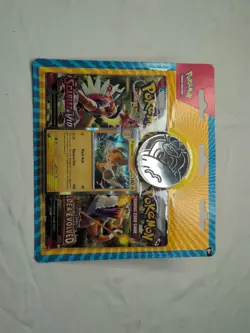 Pokemon TCG Scarlet & Violet + Paldea Evolved Blister Pack Pawmot Promo (Sealed) - Image 1