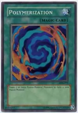 Yugioh! LP Polymerization - LOB-059 - Super Rare - Unlimited Edition Lightly Pla - Image 1