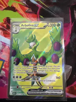 Pokemon TCG Arboliva EX 207/182 Full Art Holo Card, 2025 Destined Rivals Series - Image 1