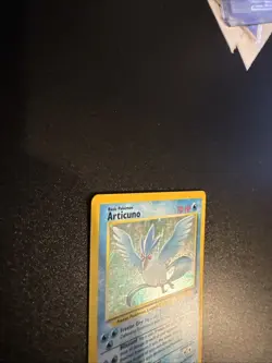 Articuno 2/62 Holo MP Fossil Unlimited Pokemon TCG Card Vintage 1999 - Image 3