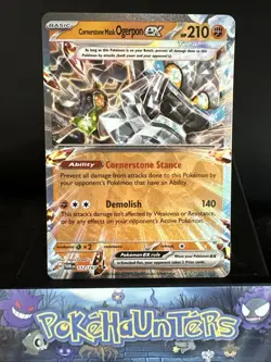 Pokemon Card Cornerstone Mask Ogerpon ex 112/167 Twilight Masquerade Near Mint - Image 1