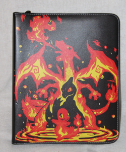 Card Binder for Pokemon Cards Holder Fits 900 Cards w/ 50 Removable Sleeves TCG - Image 1
