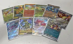 Mixed Rare Pokemon Holographic Trading Card Singles (Set Of 10) - Image 1