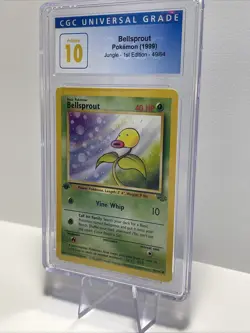 Pokemon TCG Bellsprout Jungle Card 49/64 1st Edition CGC Pristine 10 - Image 5