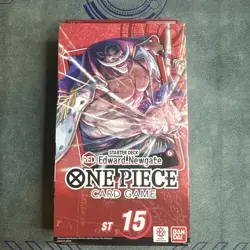 One Piece Card Game - Edward Newgate Starter Deck ST15 Bandai English - Sealed - Image 1