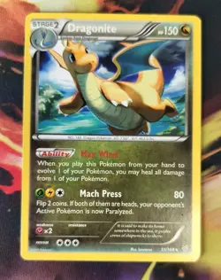 Dragonite 51/108 LP/MP Roaring Skies XY 2015 Pokemon Card - Image 1