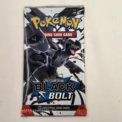 Pokemon TCG Black Bolt Booster Pack Scarlet And Violet NEW SEALED card pack - Image 1