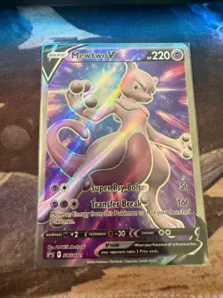 Mewtwo V SWSH229 SWSH: Sword & Shield Promo Cards Holo NM - Image 1