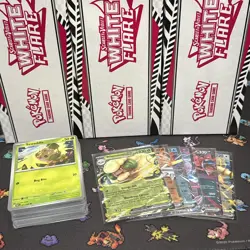 White Flare - Complete Base Set 86 Cards - C/UC/Rare Holo/Double Rare ex - Image 1