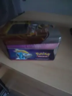 Pokemon Card Tcg Iron Boulder Tin Empty - Image 1