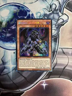 (AY) Bystial Saronir MP23-EN158 Yugioh TCG Card Prismatic Secret Rare VLP - Image 1