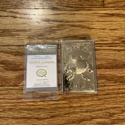 Pokemon 23k Gold Plated Card Burger King 1999 Pikachu, Poliwhirl, Jigglypuff - Image 3