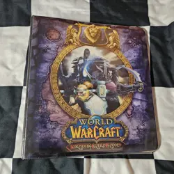 World Of Warcraft Binder (2007) +60 TCG Cards - Image 1