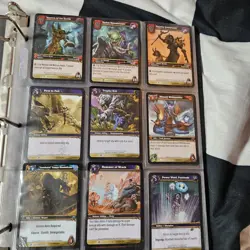 World Of Warcraft Binder (2007) +60 TCG Cards - Image 4