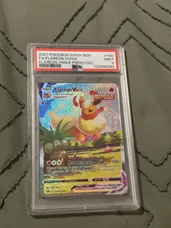 Pokemon Flareon VMAX SWSH180 SWSH: Sword & Shield Promo Cards Holo PSA 9 - Image 1