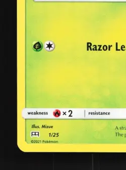 Bulbasaur 1/25 LP McDonald's Collection 2021 English Pokemon Card TCG - Image 2