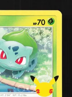 Bulbasaur 1/25 LP McDonald's Collection 2021 English Pokemon Card TCG - Image 5