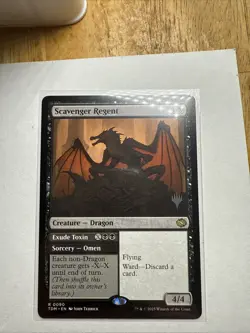 MTG Magic the Gathering Scavenger Regent (90p/166) Tarkir Dragonstorm Promos NM - Image 1