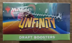 2022 NEW & FACTORY SEALED MTG Unfinity Draft Booster Box, MT-NM - Image 3