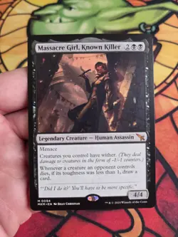 Massacre Girl, Known Killer Murders at Karlov Manor MTG NM - Image 1