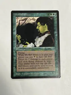 Magic MTG Arabian Nights Ifh-Biff Efreet NEAR MINT NM - Image 1
