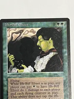 Magic MTG Arabian Nights Ifh-Biff Efreet NEAR MINT NM - Image 2