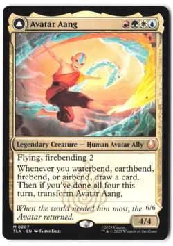 Avatar Aang 207 MTG Avatar TLA NM - Image 1