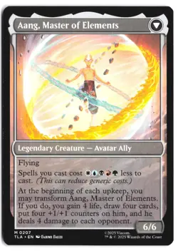Avatar Aang 207 MTG Avatar TLA NM - Image 2