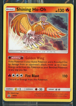 SEALED Pokemon Shining Ho-Oh SM70 Black Star Promo Shining Legends Sun & Moon - Image 1