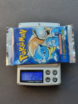 Pokemon 1ST EDITION BASE SET BOOSTER PACK - 20.7g - FACTORY SEALED - BLASTOISE - Image 3