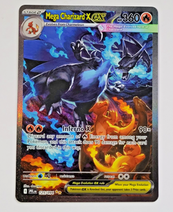 Mega Charizard x EX SIR 125/094 Pokemon Phantasmal Flames Near Mint / M - Image 1