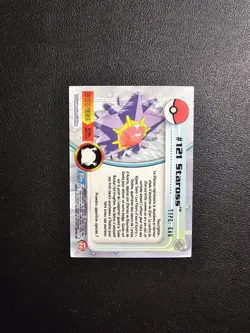 Carte Pokemon Staross 121 TOPPS Serie 2 Francais - Image 3