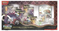 Pokemon TCG PALDEAN FATES Great Tusk Iron Treads Ex Premium Collection ? NEW - Image 1