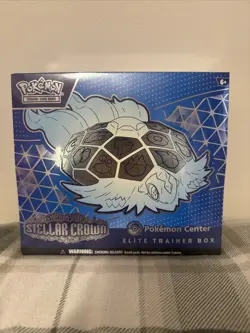 Pokemon TCG Scarlet & Violet Stellar Crown Pokemon Center ETB Elite Trainer Box - Image 1