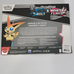 Pokemon Black Bolt White Flare 4 Booster Pack Victini Illustration Collection - Image 2