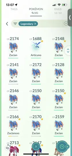 Pokemon Go (Stage 33 )Shiny Legendary Zamazenta ( background) ( 15 legends ) - Image 3