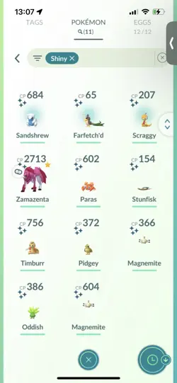 Pokemon Go (Stage 33 )Shiny Legendary Zamazenta ( background) ( 15 legends ) - Image 5