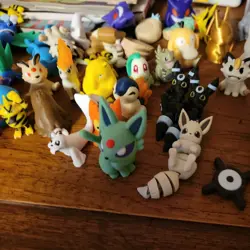 Pokemon Mystery Booster Pack and Figure Bundle! 3 packs and 6 random figures! - Image 3