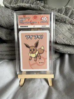 Eevee Japanese Old Maid Pokemon Center Exclusive Ace 10 - Image 1