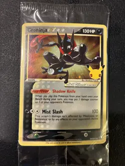 Greninja Gold Star Pokemon Celebrations Lot Of 5 Sealed SWSH144 Promo - Image 3