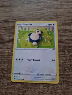 Pokemon TCG Snorlax Crown Zenith 109/159 Regular Rare - Image 1