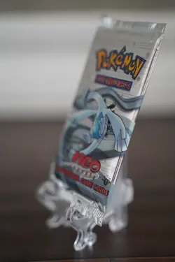 2000 Pokemon TCG Neo Genesis 1st Edition Booster Pack Sealed Lugia Art WOTC - Image 3