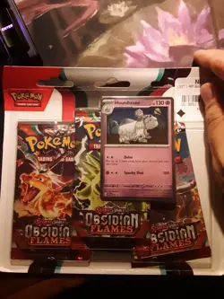 Pokemon TCG Scarlet & Violet - Obsidian Flames Booster Blister - 3 Packs 820650853784 - Image 1